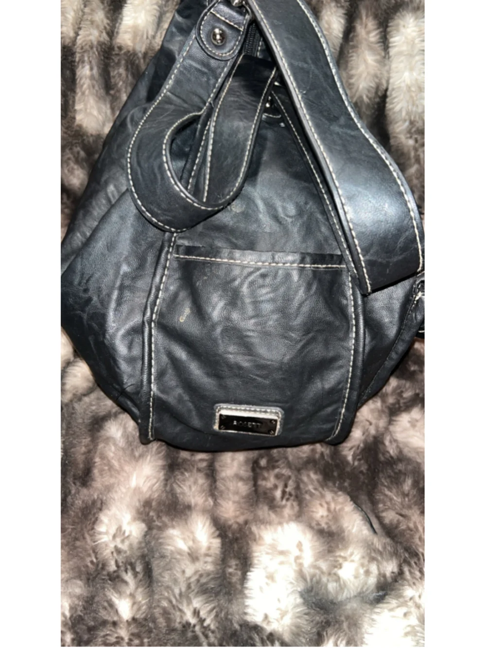 Women's Rosetti Black Hobo Bag One Size